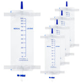 Dunkive 5-pack 33.8oz leg bag showing large capacity for discreet daily wear