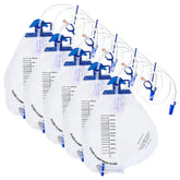 Dunkive catheter bags 2000ml with anti reflux chamber for safer drainage
