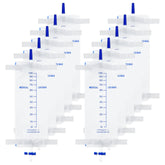Dunkive leg bag 1000ml capacity for comfortable, hands-free urine collection