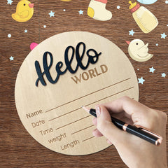 Versatile decor for nursery walls or tabletop photo props