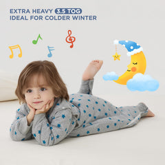 Duomiaomiao sleep bag with side zipper open for easy dressing