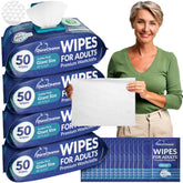 Dura Cleanse XL front-pack wipes for quick, water-free cleansing on the go