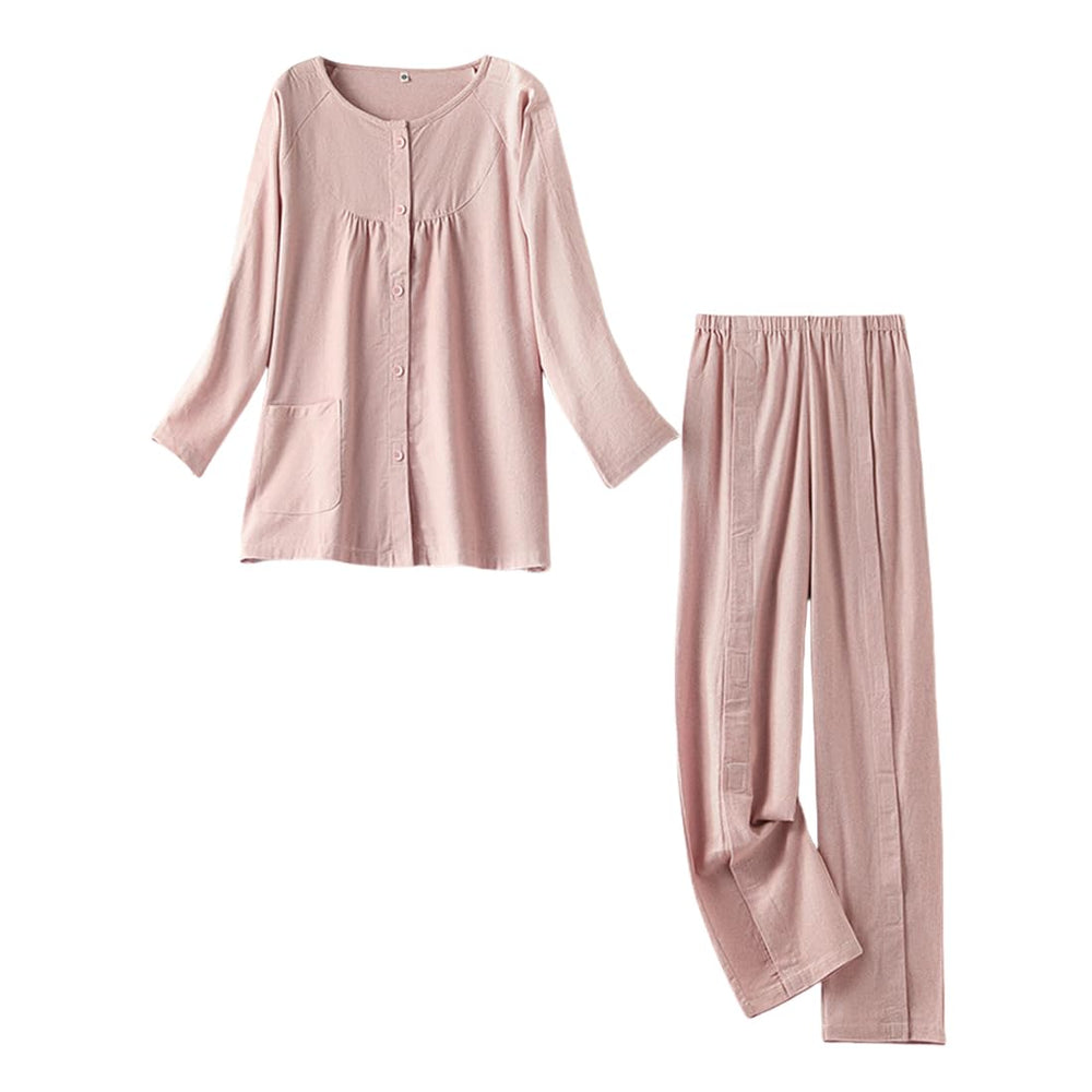 DURASIKO women's paste bed gown open design enables quick care access.