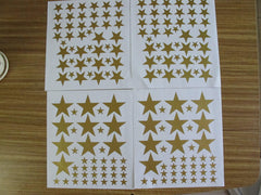 DXLING Melissalove black star stickers create chic accents on living room walls