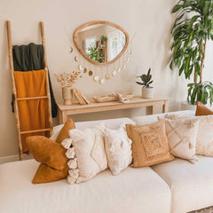 Dylan N Duke boho moon garland decor enhances living spaces.