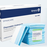 Dynarex underpads 23x36 with waterproof backing protect sheets and furniture
