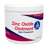 Dynarex Zinc Oxide Ointment jar ready for diaper rash relief.