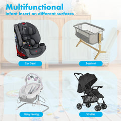 E1F1NN DOT adjustable Velcro strap connects head and body for growth.