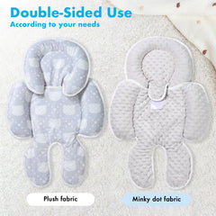 E1F1NN DOT mink fabric texture delivers a soft touch against delicate skin.