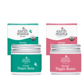 Earth Mama Nipple Butter bottle pour for easy application.