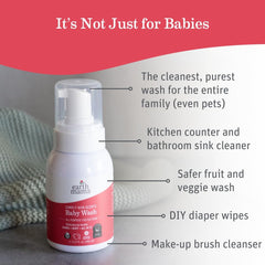 Earth Mama Simply Non-Scents label closeup highlights unscented gentle ingredients