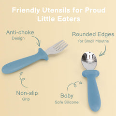 Dishwasher-safe and boil-safe Eascrozn utensils in action.