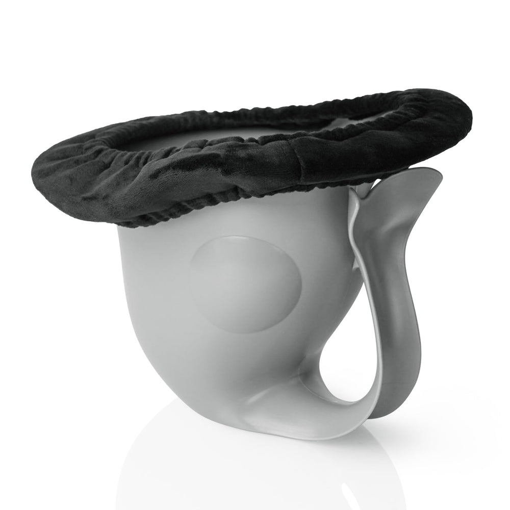 EASICOZI newborn potty with fish-shaped grey design for easy diaper-free training.