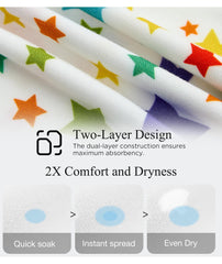 EASWEET reversible pattern blanket offers versatile looks for every moment.