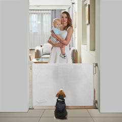 EasyBaby hardware-mounted installation showing sturdy wall anchoring