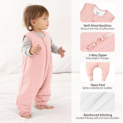 EasyFi sleep sack safety zipper protector shields face from scratches.