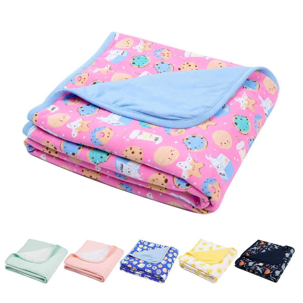 EasyFi Supersoft bamboo blanket close-up fabric texture for baby comfort.