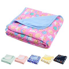 EasyFi Supersoft bamboo blanket close-up fabric texture for baby comfort.
