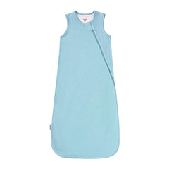 EasyFi Supersoft bamboo sleep sack in blue with two-way zipper for easy changes