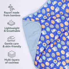 EasyFi Supersoft Blanket nursery-look highlights soft texture for crib bedding.