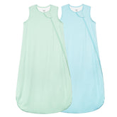 EasyFi supersoft sleep sack in green and blue offers gentle comfort for toddlers