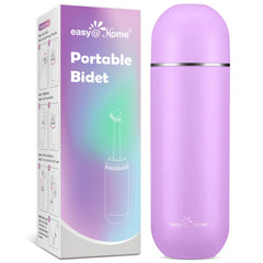 Easy@Home EPB-01 pink bidet with cap showing leakproof hygiene on the go