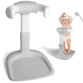 EC-Gaze baby shower stand with adjustable-height-arms for secure, comfortable bath support.