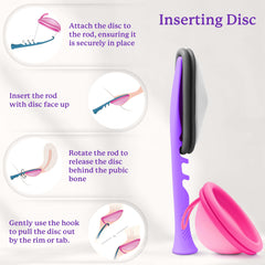 Reusable EcoBlossom applicator helps reduce disposable waste.