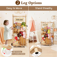 Edudif storage Zoo reinforced base designed for strong weight distribution