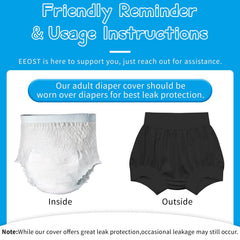 EEOST noiseless cotton material provides discreet protection day and night