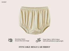 EEOST diaper cover inner waterproof layer provides added protection against leaks.