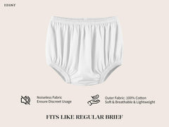 EEOST inner waterproof layer adds extra leak protection over diapers.