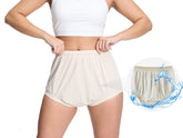 EEOST women's plastic pants with silent wear reduce rustling for discreet movement