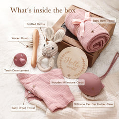 EERKEOD muslin swaddle blanket close-up highlights breathable, soft fabric for cozy moments.
