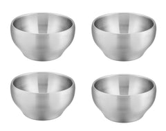 E-far kids bowls front view showing a sturdy 12oz set of four for durable family dining