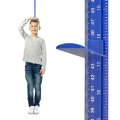 Egoldto height measure wall 79in blue shows precise adult and child height tracking.