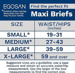 EGOSAN Maxi Diaper with Adjustable Tabs for a secure, customizable fit