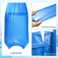 eiekako easy-tapered design enables quick, mess-free bag changes