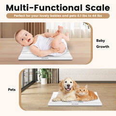 EILISON baby-scale height measurement feature supports growth tracking for toddlers.