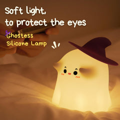 eirix Ghost Night Light recharge-capable design for easy nightly use.