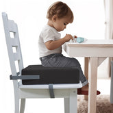 Eiury toddler booster seat close-up with waterproof PU cover for easy cleaning