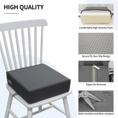 Eiury booster seat non-slip bottom prevents slipping