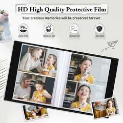 EJBLFE acid-free pages help preserve memories without yellowing.