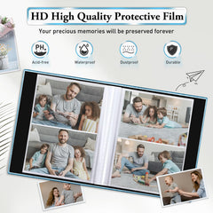 Openable window allows swapping photos to refresh your EJBLFE album.