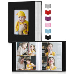 EJBLFE slide-in pockets keep photos secure and organized for easy viewing.
