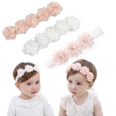 Ejoyous baby headbands set in three colors for everyday wear.
