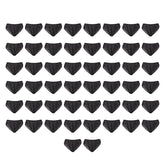 Ejoyous disposable black panty, 50-piece pack for travel and quick changes.