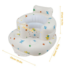 EKEPE dinosaur inflatable baby seat travel-fold design for compact storage