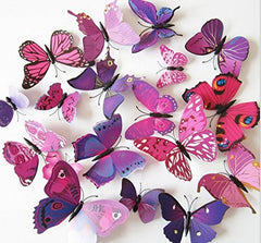 ElecMotive butterfly wall decal colorful collection enhances room aesthetics