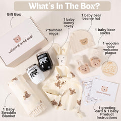 ELEMENU Papa and Mama Bear tumblers for new parents on the go.
